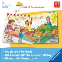 Ravensburger Mein großes Puzzle-Spielbuch Das essen wir heute