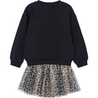 Mayoral 2-tlg. Set Sweatshirt und Tüllrock Leoprint