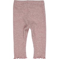 Gymp Strick-Leggings mit Lurex Rippqualität