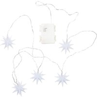 LED-Lichterkette mit 5 Sternen