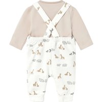 Mayoral 2-tlg. Set Shirt langarm und Latzhose Safari