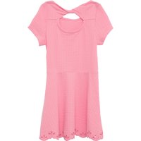 Kleid kurzarm Struktur