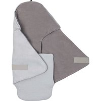 Ullenboom Einschlagdecke Waffelpiqué uni wattiert 2.5 TOG grau