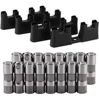 16 Pcs Hydraulic Roller Ls Lifters and Trays, LS7 5.3 Lifters fits for Chevy GM Silverado Cadillac Pontiac GMC Buick LS1 LS2 LS3 LS6 LQ4 LQ9 LY5 LY6 LM7 4.8L 5.3L 5.7L 6.0L, Compatible with GM LS