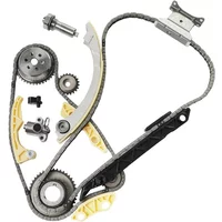 9-4201S Timing Chain Kit Tensioner Guide Rail Crank Sprocket Replacement for Malibu for Equinox for Buick 2011-2015 2006-2013
