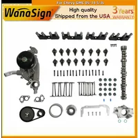 Camshaft Pump Rocker Arm Lifter Timing Chain Kit Fit For Chevy GMC 05-14 5.3L