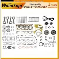 Engine Gasket Set w/ Piston Connecting Rod For 11-16 Chevrolet Cruze 1.8L LFH
