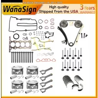 Engine Rebuild Kit w/ Piston & Timing Chain Kit For Buick Chevrolet 1.4L 2011-15