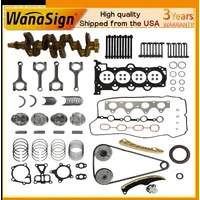 G4FD Engine Rebuild Overhaul Kit With Crankshaft Connecting Rods For Hyundai Kia 1.6L 2012-2017