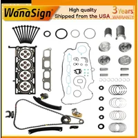 Timing Chain Kit w/ Head Gasket Set For GMC Buick Cadillac Chevrolet Equinox Chevrolet Camaro 2.0L 2016-2020