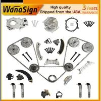 Timing Chain Kit w/VVT Sprocket For Chevy GMC Cadillac Buick 2.8L 3.0L 3.6L V6 2007-2015