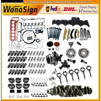 AJ20P6 Engine Overhaul Rebuild Kit For Jaguar Land Rover Range Rover 3.0L L6 19- - Crankshaft Set & Water Pump