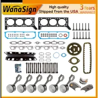 Head Gasket Connecting Rods Piston Kit For Jeep Dodge Chrysler 3.8L V6 2001-2011
