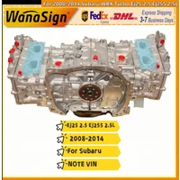 Long Block engine Assembly For 2008-2014 Subaru WRX Turbo EJ25 2.5 EJ255 2.5L