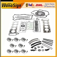 Head Gasket Piston Timing Chain Kit For Land Rover Range Rover 5.0L V8 GAS 508PS