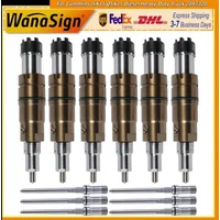 6x Fuel Injector For 2010-2026 Cummins ISX15 QSX15 X15 14.9L 2897320PX 4384363RX