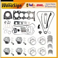 Head Gasket Set Piston Timing Chain For Land Rover Jaguar 204PT AJ200 2.0T 11-19