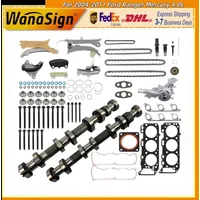 Wanaslgn Camshaft Head Gasket Set Timing Chain Kit For 04-11 Ford Ranger Mercury 4.0L V6