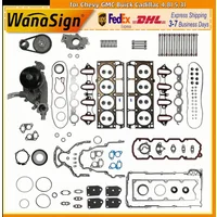 Wanaslgn Gasket Bolts Oil Water Pump Timing Chain For Chevy GMC Buick Cadillac 4.8L 5.3L