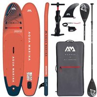 WassersportEuropa AQUA MARINA MONSTER 120 iSUP Board Set aufblasbar Stand Up Paddle Kajakpadde