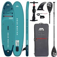 WassersportEuropa AQUA MARINA VAPOR 104 iSUP Board Set aufblasbar Stand Up Paddle Kajakpaddel SUP
