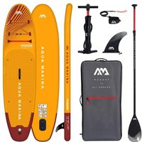 WassersportEuropa AQUA MARINA FUSION iSUP Board Set aufblasbar Stand Up Paddle Surfboard 330cm SUP