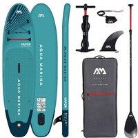 WassersportEuropa AQUA MARINA VAPOR 104 iSUP Board Set aufblasbar Stand Up Paddle Surfboard SUP