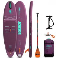 WassersportEuropa Jobe Aero Lina SUP Board 100 Set aufblasbares Stand Up Paddle Paket iSUP 305cm