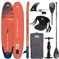 WassersportEuropa AQUA MARINA MONSTER 120 SUP Board aufblasbar Stand Up Paddle Kajakpaddel Sitz
