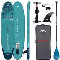 WassersportEuropa AQUA MARINA VAPOR 104 iSUP Board Set Stand Up Paddle Carbon Guide Paddel