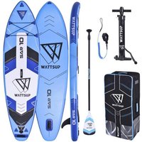 WassersportEuropa WattSUP SAR 100 SUP Board Stand Up Paddle SurfBoard Paddel ISUP 305cm