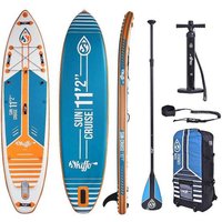 WassersportEuropa Skiffo sun cruise 112 sup board isup stand up paddle board 340x84x15 cm