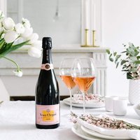 Veuve Clicquot rose bottle