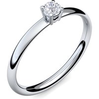 Antragsring Verlobungsring Silber 925 Zirkonia Antragsringe mit Stein Ringe Heiratsantrag 925 silberne Antragsringe klassisch dünn elegant schön