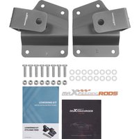 Maxpeedingrods Lowering Kit 2 Rear Drop Hangers compatible for Chevy Silverado 1500 2WD Short Bed 9906