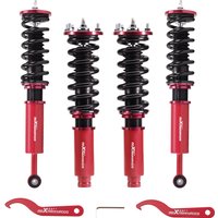 Maxpeedingrods Compatible for Honda Accord 9802 9903 compatible for Acura TL 0103 CL Adj Damper Performance Coiloverslowering kit