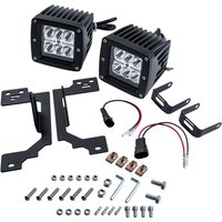 LED Fog Light Pod Bracket Kit compatible for Dodge RAM 1500 2002-2008 2500/3500 2003-2009