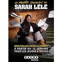 CDiscount Billetterie Bénéficiez dune réduction de 24 % sur La mauvaise éducation de Sarah Lele