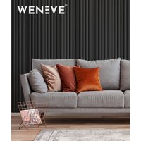 275x50x1,8 cm MB - STELA (antracyt) - Lakierowany panel ścienny 3D