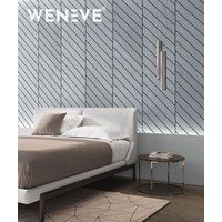 121x50,1 cm VT - PB43 (S96 Chłodna szarość) JODEŁKA - Panel dekor 3D beton architektoniczny