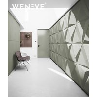 60x60 cm VT - PB36 (CL09 Pastelowa szałwia) TRIANGLE - Panel dekor 3D beton architektoniczny