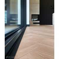 200 x 1,6 x 0,1 cm Minileiste - (czarny) - Minimalistyczna listwa przypodłogowa AL16X5-03