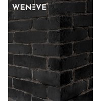 19x6,5x8,5 cm DS - (V8 czarny narożnik) - cegła betonowa na ścianę