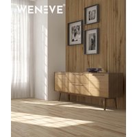 275x12,3x1,6 cm LD Lamel ryflowany (dąb wotan) - Panel ścienny i sufitowy 3D
