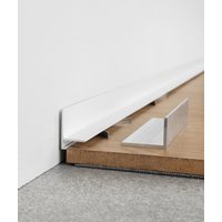 200 x 1,6 x 2 cm Minileiste - (biały RAL 9016) - Minimalistyczna listwa przypodłogowa cokołowa SL16X5-04