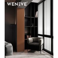 275x50x1,8 cm MB - LIRA (miedziany metaliczny) - Lakierowany panel ścienny 3D