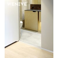 200 x 2,5 x 0,1 cm Minileiste - (biały RAL 9016) - Minimalistyczna listwa aluminiowa łączeniowa progowa - UL25X2-04