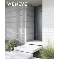 80x41,4 cm VT - PB51 (B0 Zgaszona biel) CEGIEŁKA - Panel dekor 3D beton architektoniczny