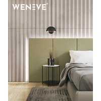 135x49,8 cm VT - PB59 (CL04 Kaszmirowy beż) LAMEL OBŁY - Panel dekor 3D beton architektoniczny