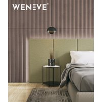 135x49,8 cm VT - PB59 (CL02 Aksamitna mocha) LAMEL OBŁY - Panel dekor 3D beton architektoniczny